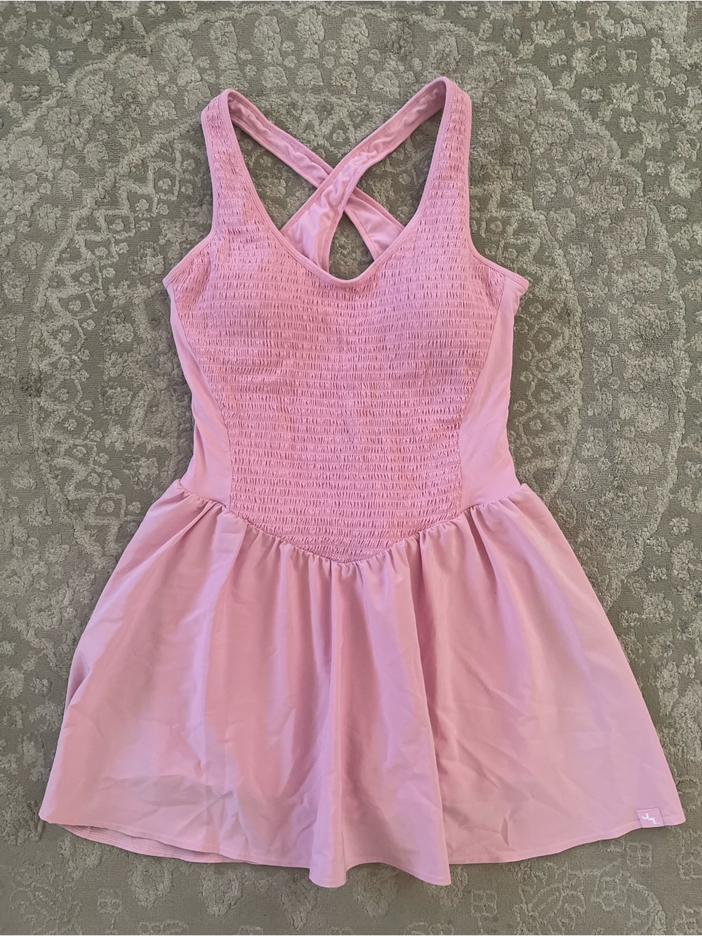 Joy Lab Pink Crisscross Back Activewear